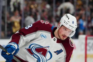 Colorado Avalanche defenseman Cale Makar.