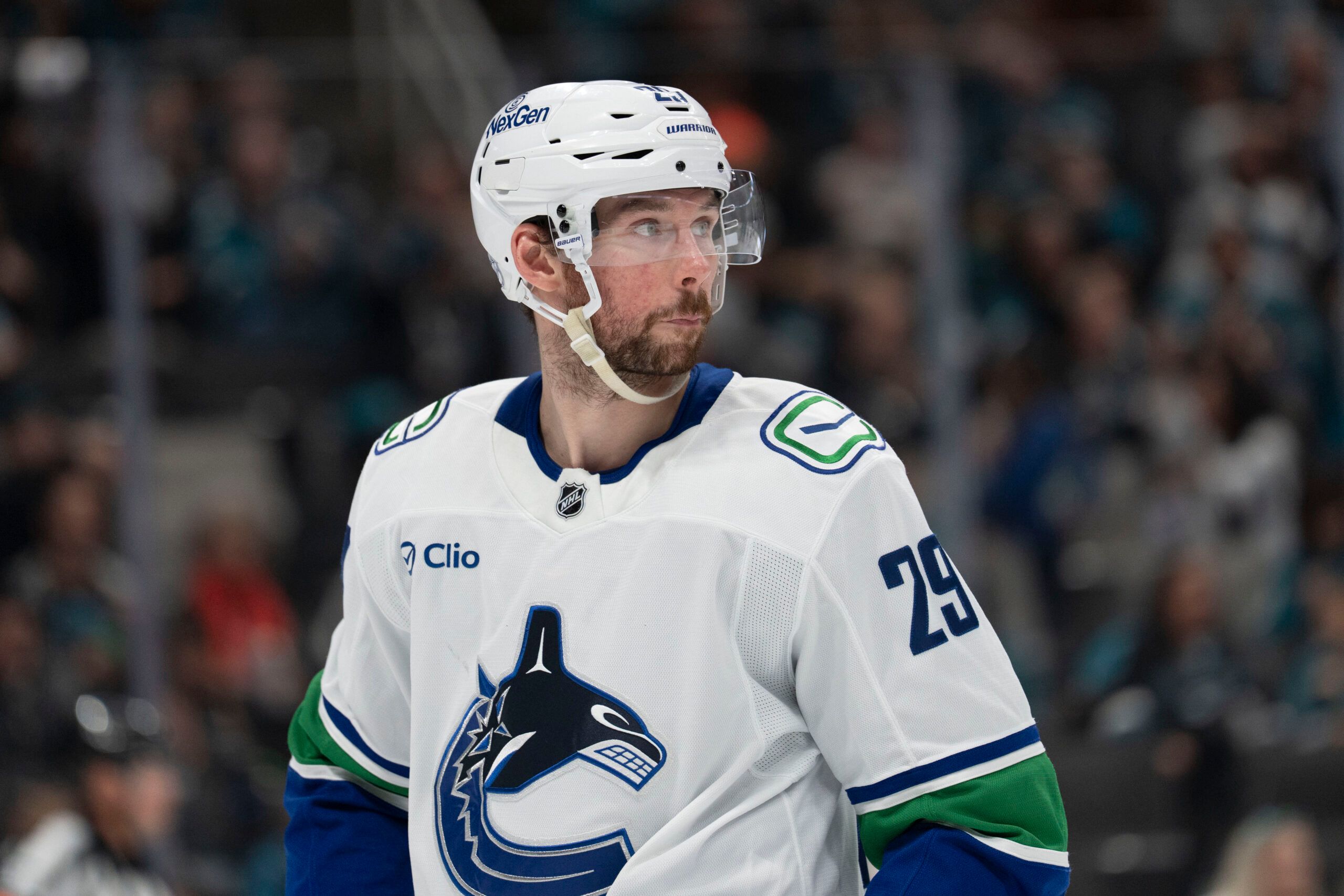 Vancouver Canucks defenseman Marcus Pettersson.