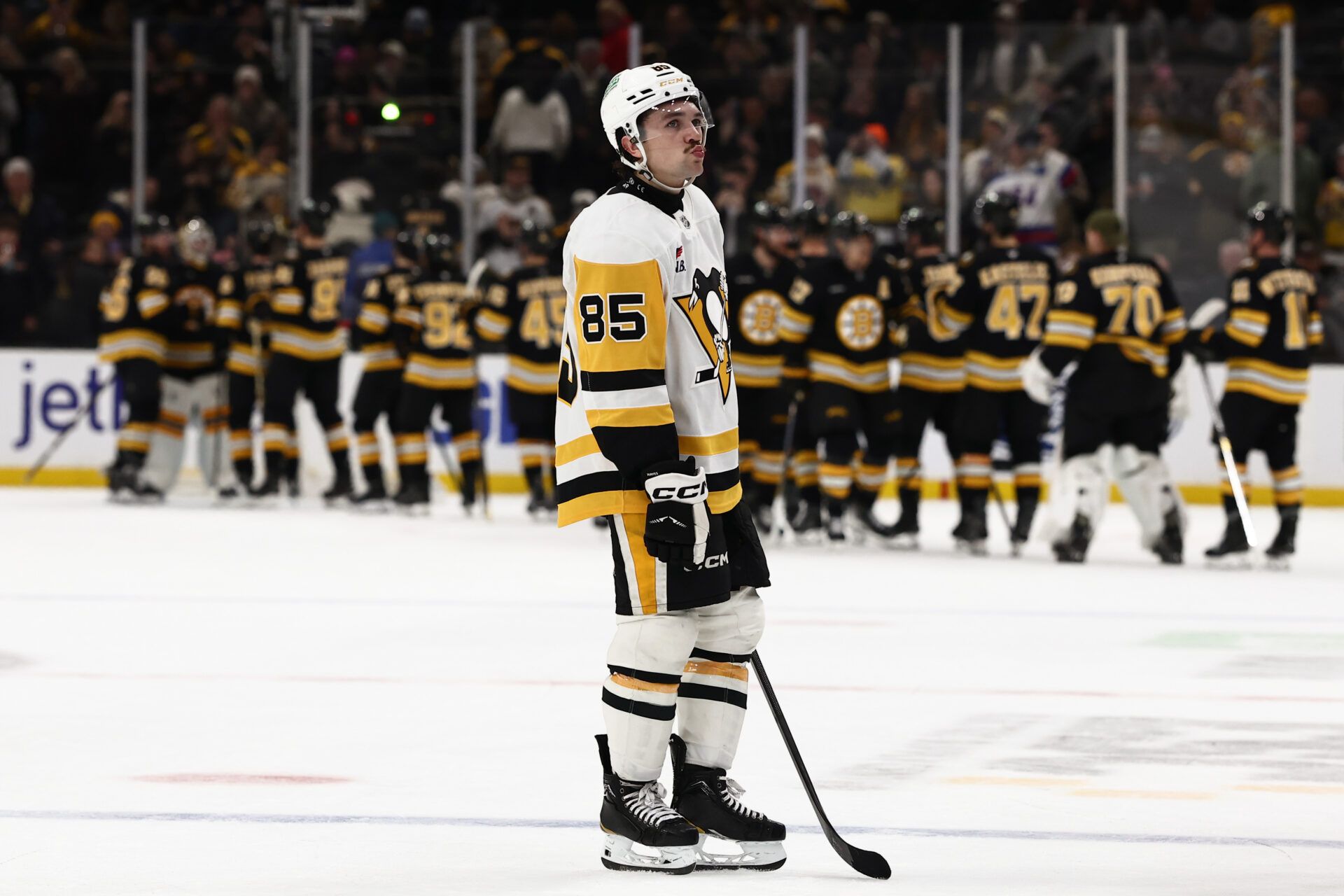Pittsburgh Penguins at TD Garden.