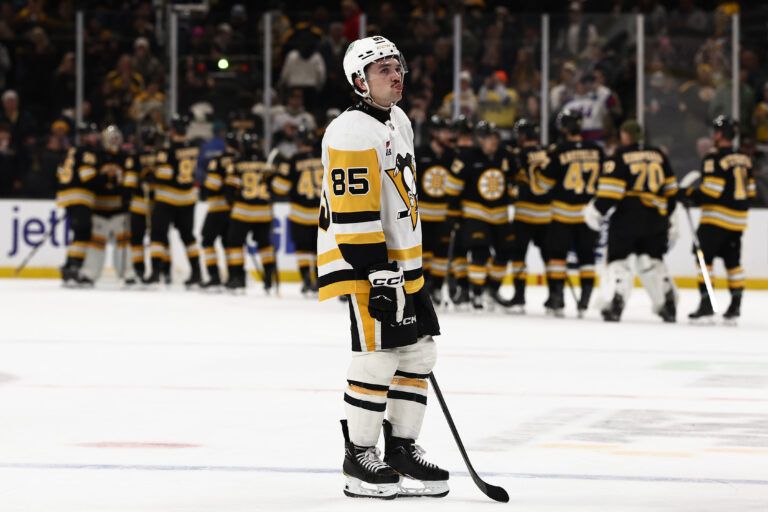 Pittsburgh Penguins at TD Garden.