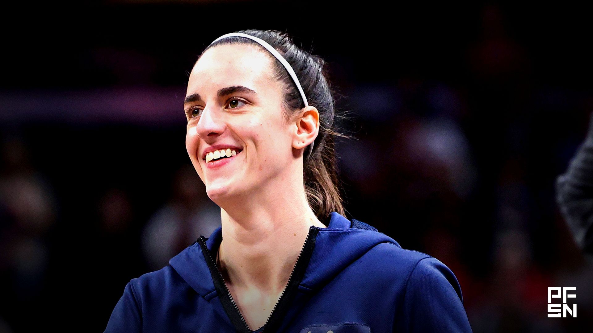 Indiana Fever guard Caitlin Clark (22) smiles while warming up Tuesday, June 16, 2026, before a game at Gainbridge Fieldhouse in Indianapolis.
Grace Smith/IndyStar / USA TODAY NETWORK via Imagn Images