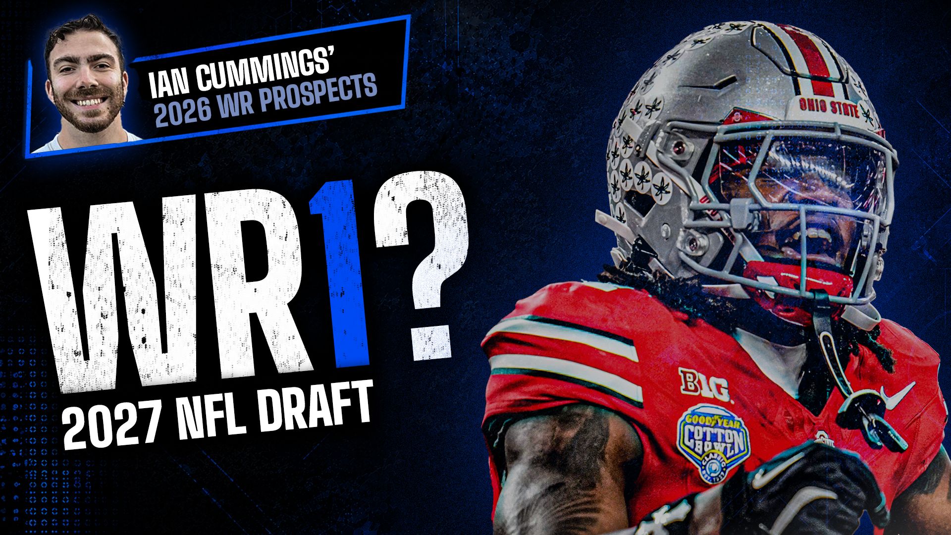 The Hot List's Top Five 2027 NFL Draft Wide Receiver Rankings: Jeremiah Smith Leads, Charlie Becker Surprises