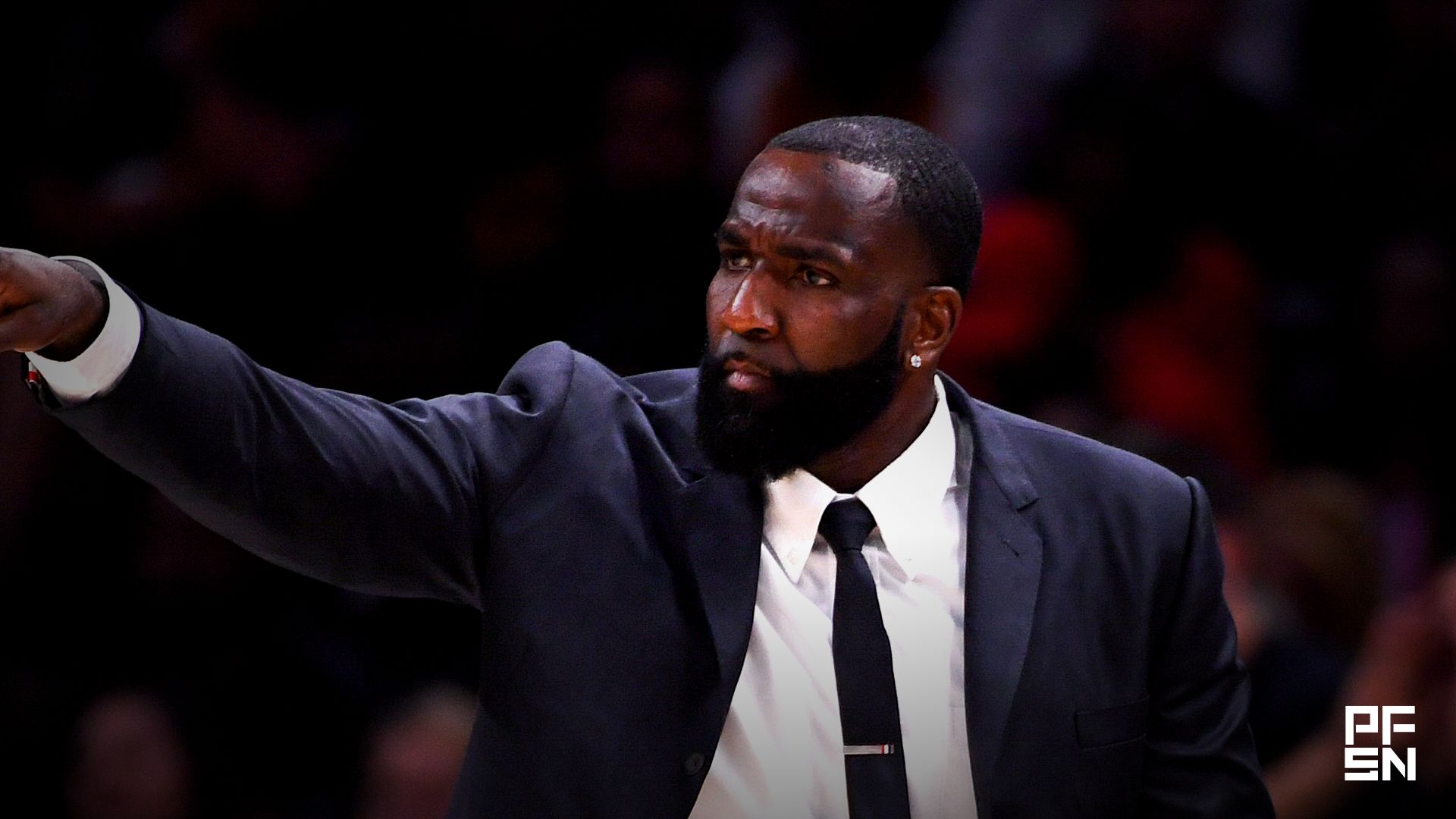 Cleveland Cavaliers center Kendrick Perkins (21) during the second quarter in game four of the 2018 NBA Finals against the Golden State Warriors at Quicken Loans Arena. The Warriors defeated the Cavaliers 108-85 to complete a four-game sweep.