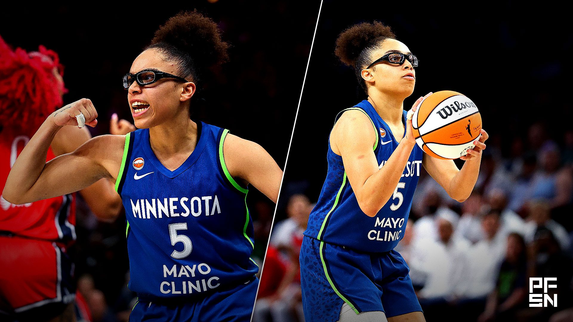 Minnesota Lynx rookie Olivia Miles earns high praise from NBA legend Kevin Garnett.