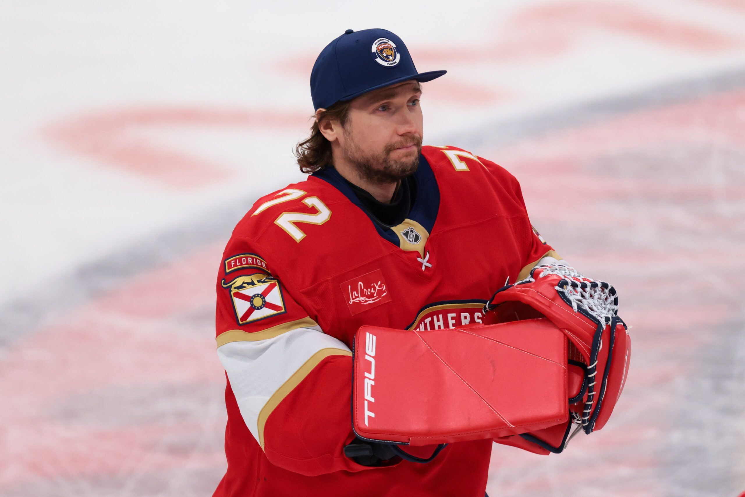Florida Panthers goaltender Sergei Bobrovsky.