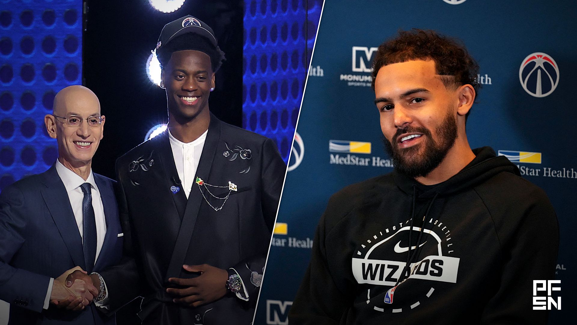 'The City Is Ready!' -- Trae Young Pens Ecstatic Message Welcoming No. 1 Pick AJ Dybantsa to Wizards After Inking $212M Deal