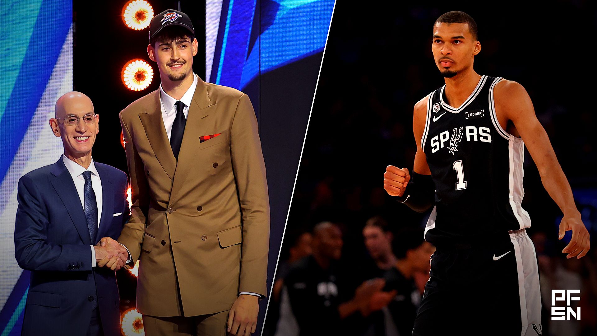 Collage featuring BASKETBALL-NBA/ and BASKETBALL-NBA-NYK-SAS/.
IMAGN IMAGES via Reuters Connect