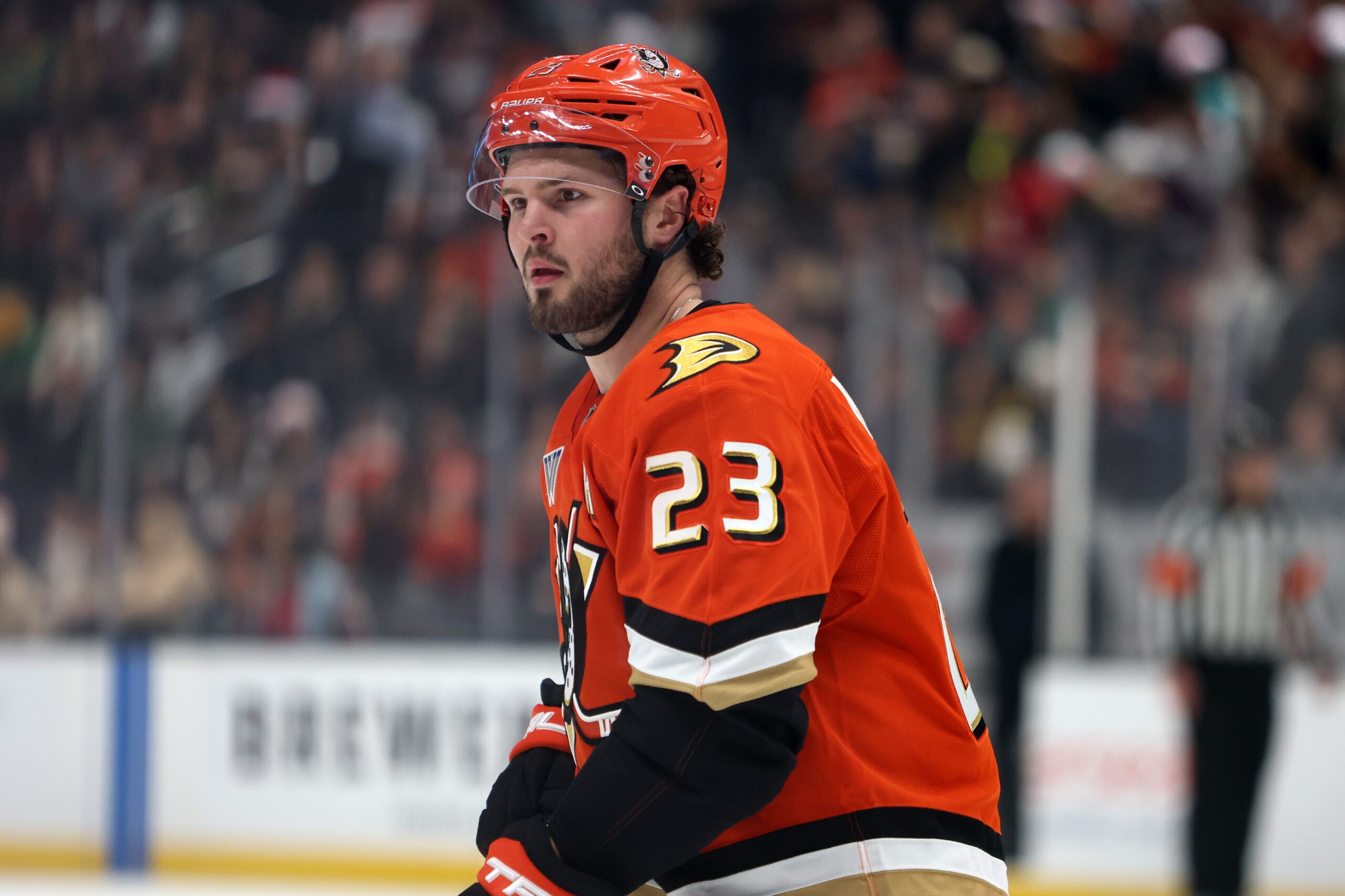 Anaheim Ducks center Mason McTavish.