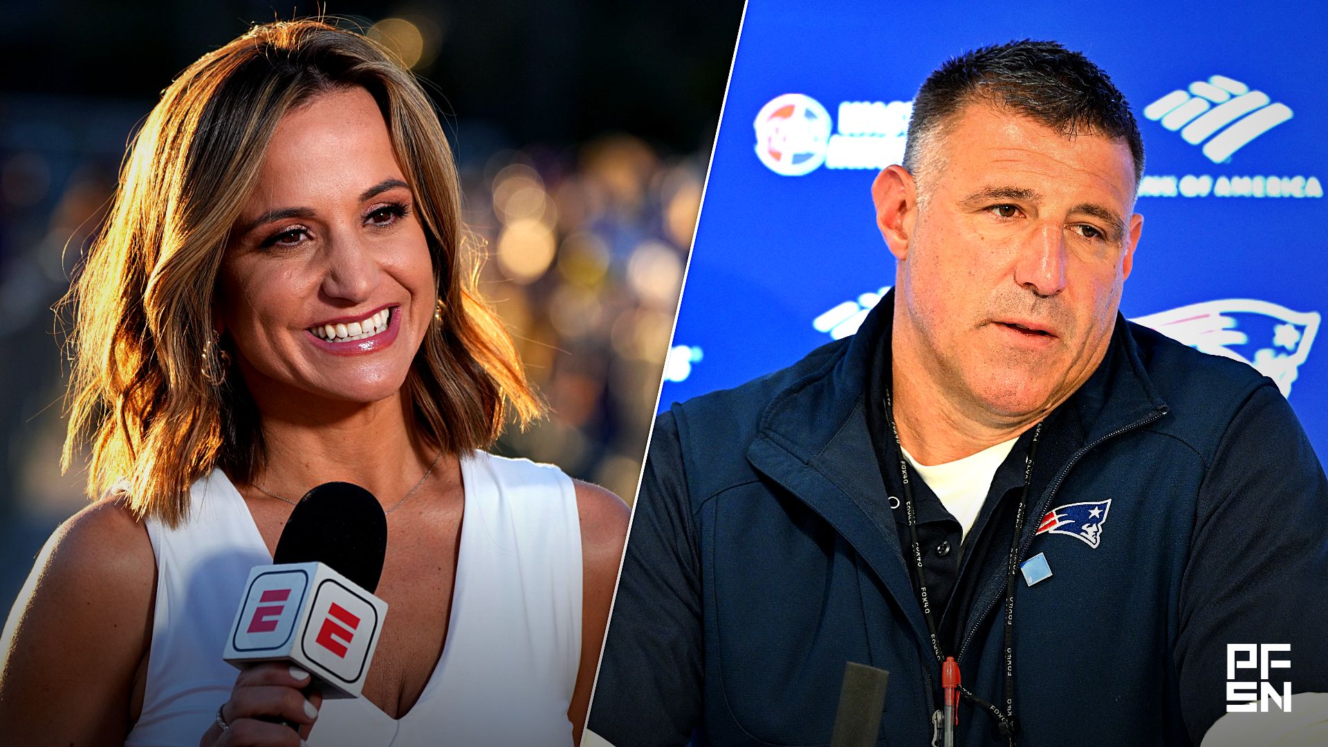 'This Is Big' -- NFL Podcaster Reacts to Dianna Russini Working As 'Unofficial Advisor' for Mike Vrabel During Job Search