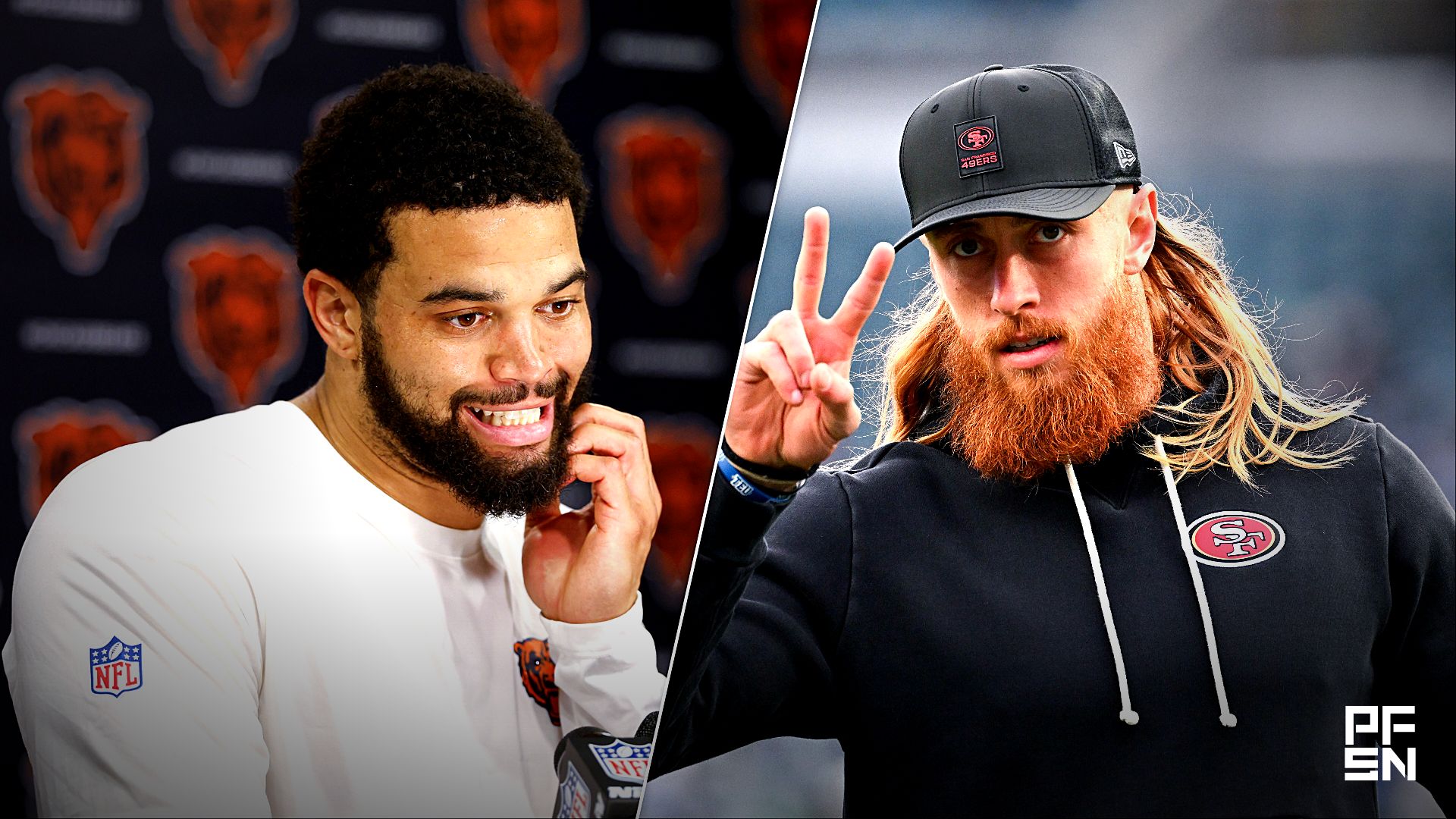 Caleb Williams Reacts After George Kittle Demands Major Change From NFL Owners