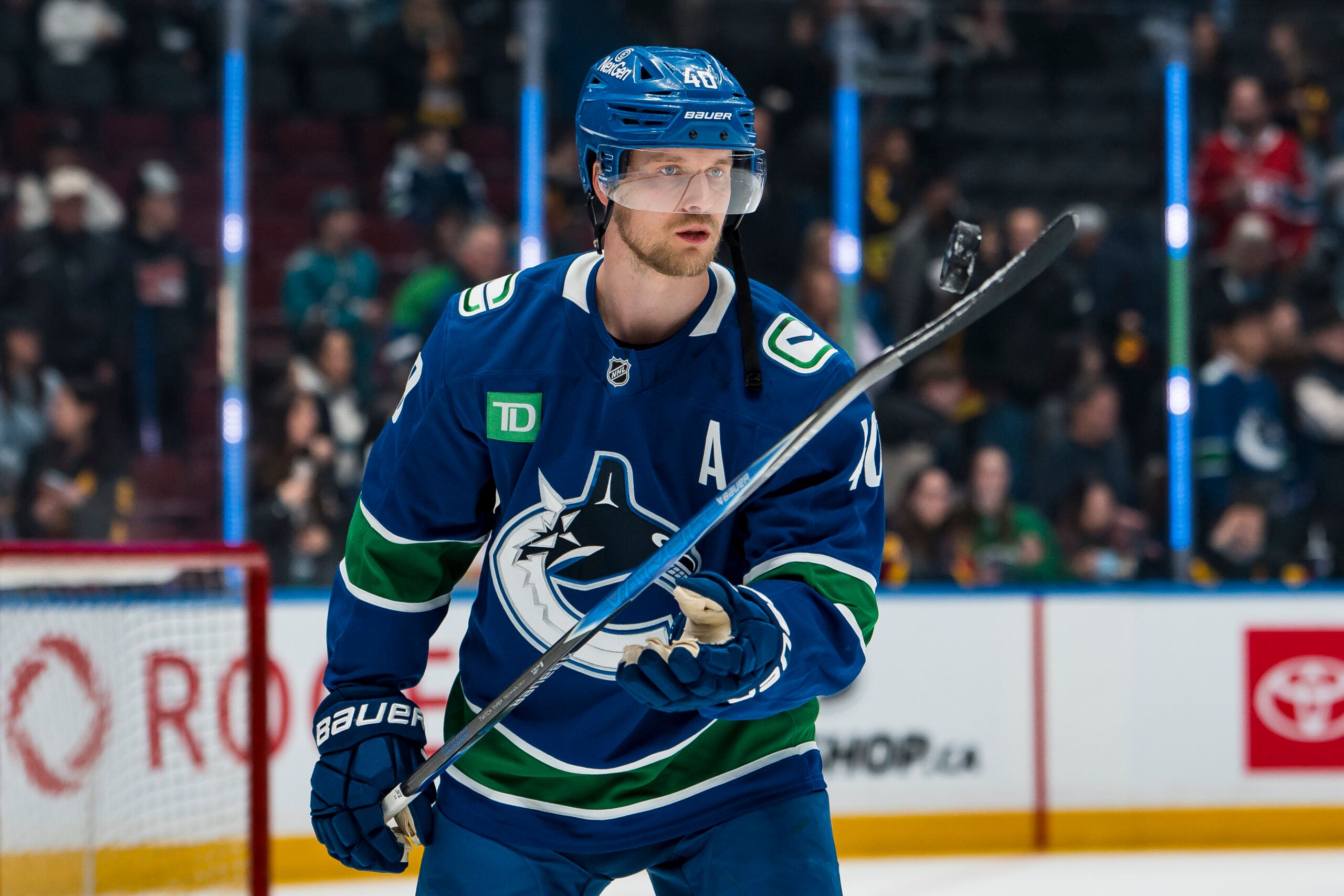 Vancouver Canucks forward Elias Pettersson. 