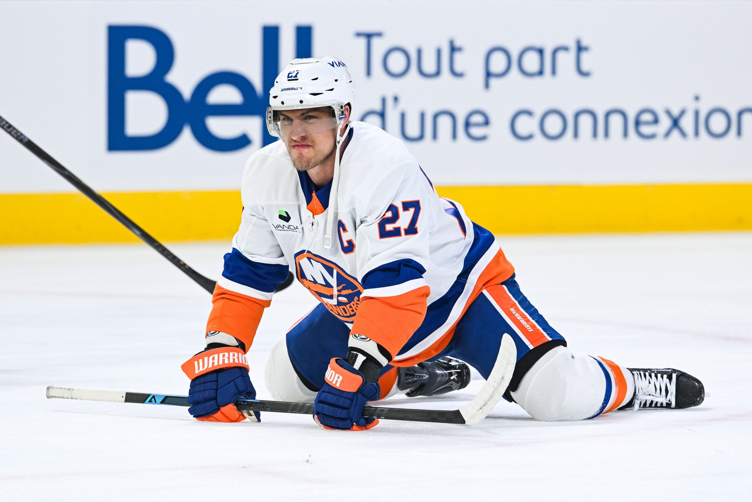 New York Islanders left wing Anders Lee.