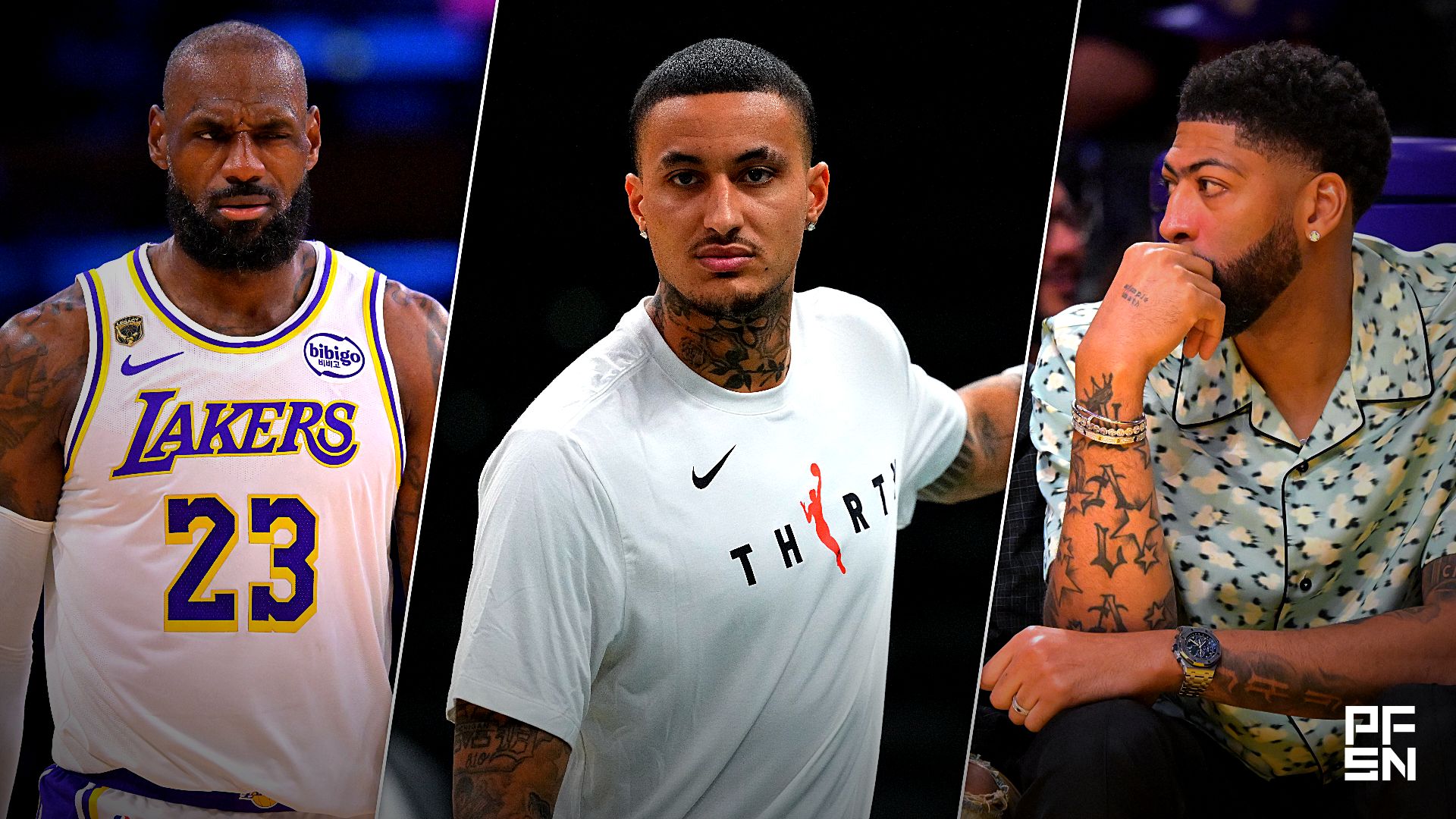 Kyle Kuzma sends a strong message supporting Rob Pelinka while appearing to criticize LeBron James and Anthony Davis.