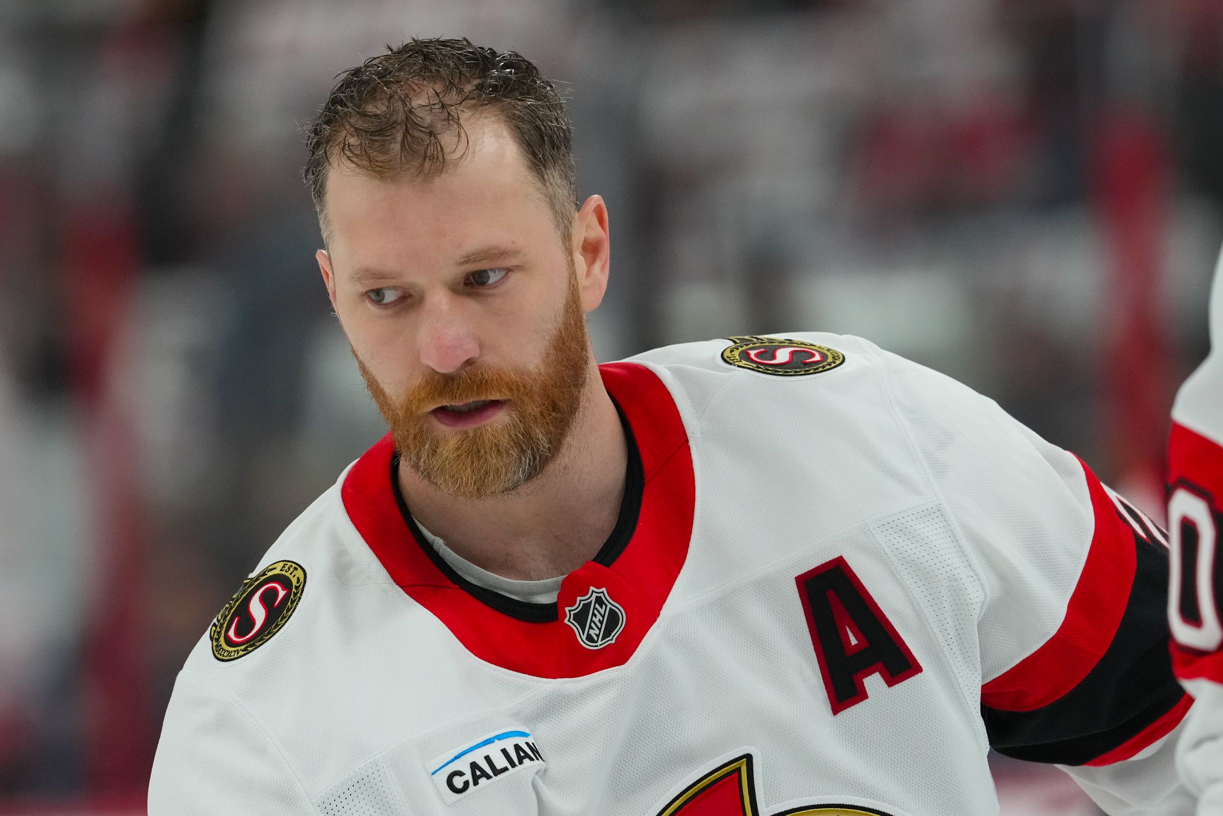 Ottawa Senators right wing Claude Giroux.