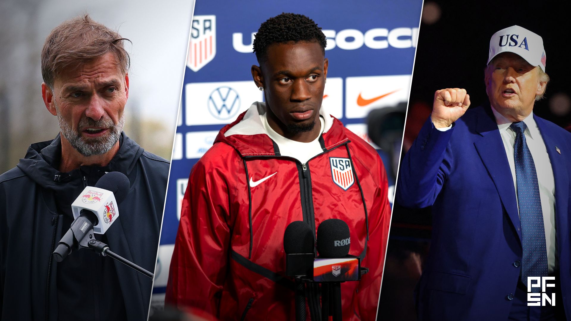 ‘That’s Crazy’ — Jurgen Klopp Hits Out at President Donald Trump’s Intervention in Folarin Balogun’s Red Card