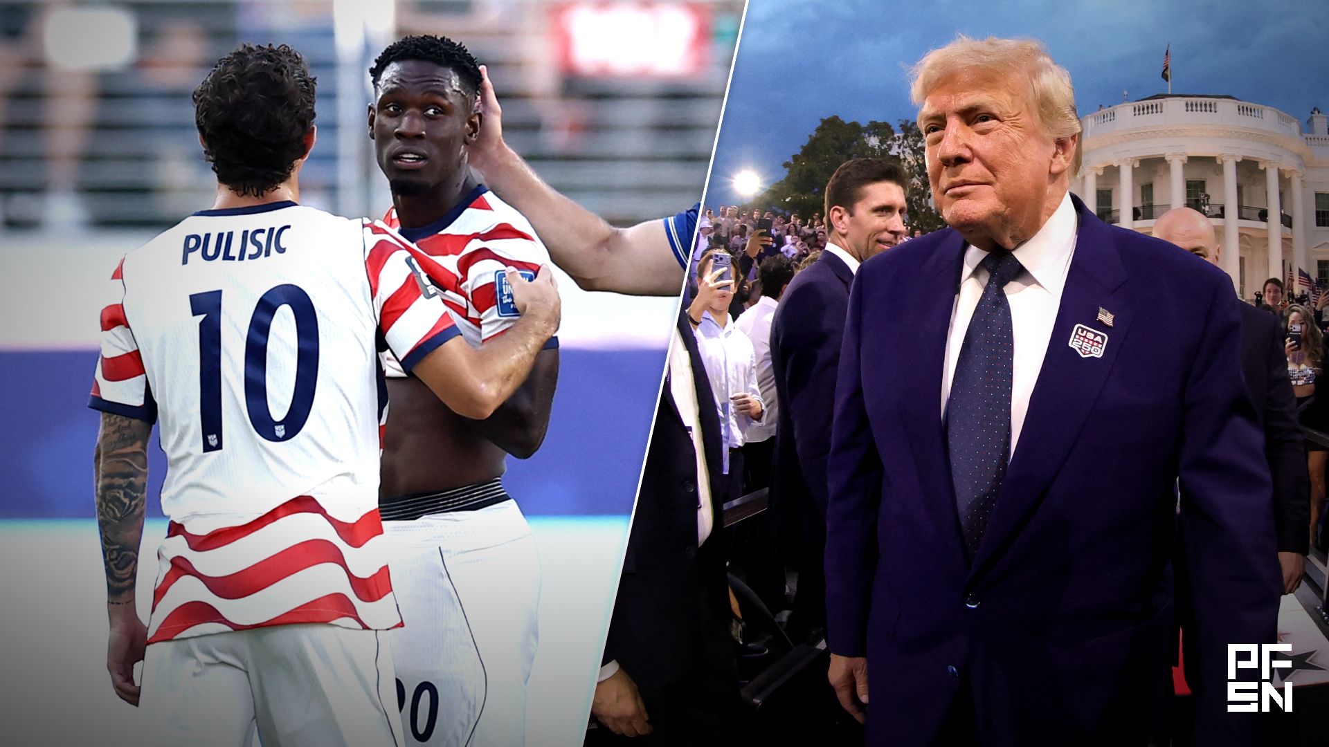 ‘That’s Very Unfair, You Can’t Do That’ — President Donald Trump Launches Rant Against USMNT Star Folarin Balogun’s Red Card
