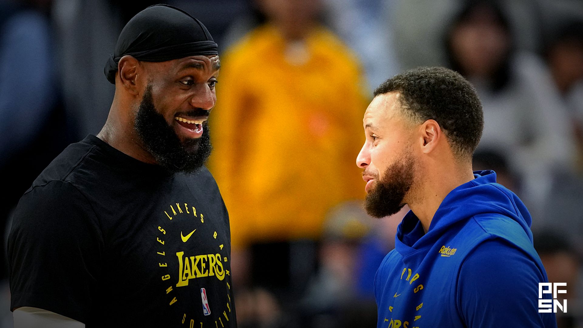 Stephen Curry Offers 4-Word Response When Asked About LeBron James-Warriors Rumors
