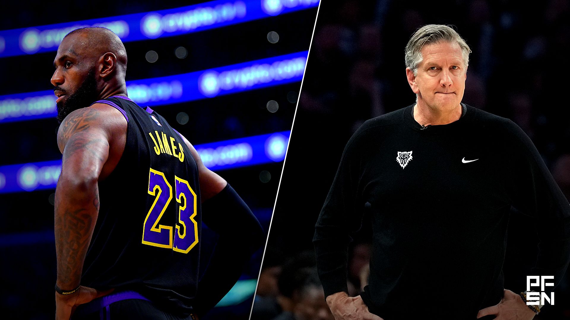 Collage featuring BASKETBALL-NBA-LAL-OKC/ and BASKETBALL-NBA-MIN-SAS/.
IMAGN IMAGES via Reuters Connect