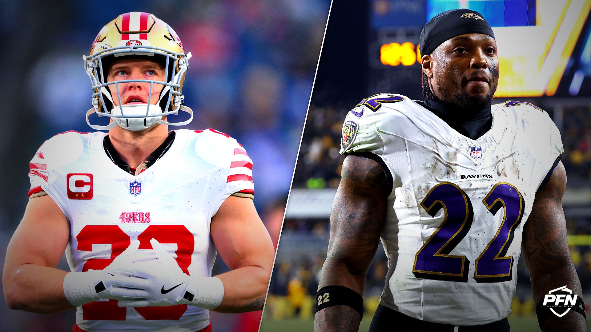 Christian McCaffrey vs. Derrick Henry: A Look at Which Veteran RB Is Ranked Higher for 2026 NFL Season