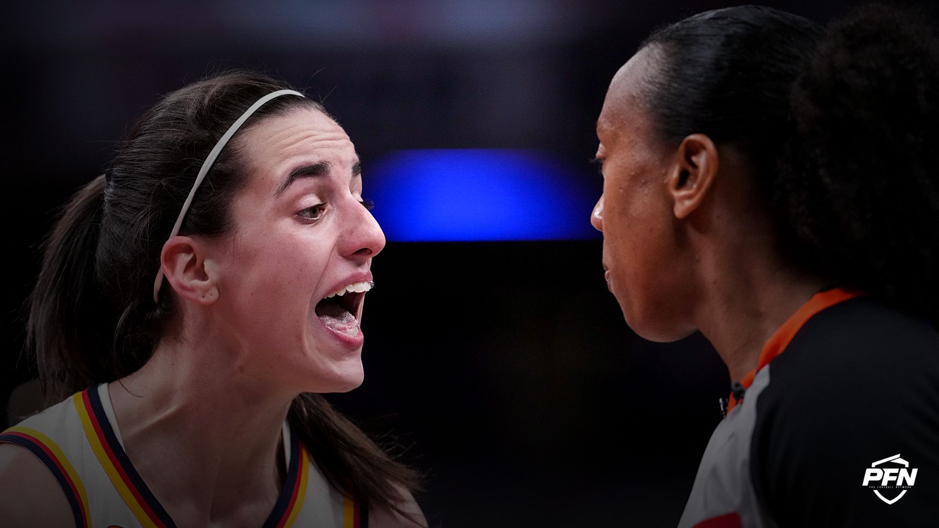 'I GOT FOULED FIVE TIMES' -- Caitlin Clark Loses It at WNBA Referee With NSFW Message Over Controversial Decision
