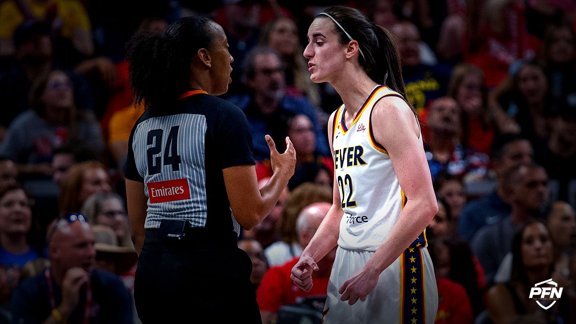 Caitlin Clark's heated moment versus the Valkyries sparked widespread criticism and debate among WNBA observers online.