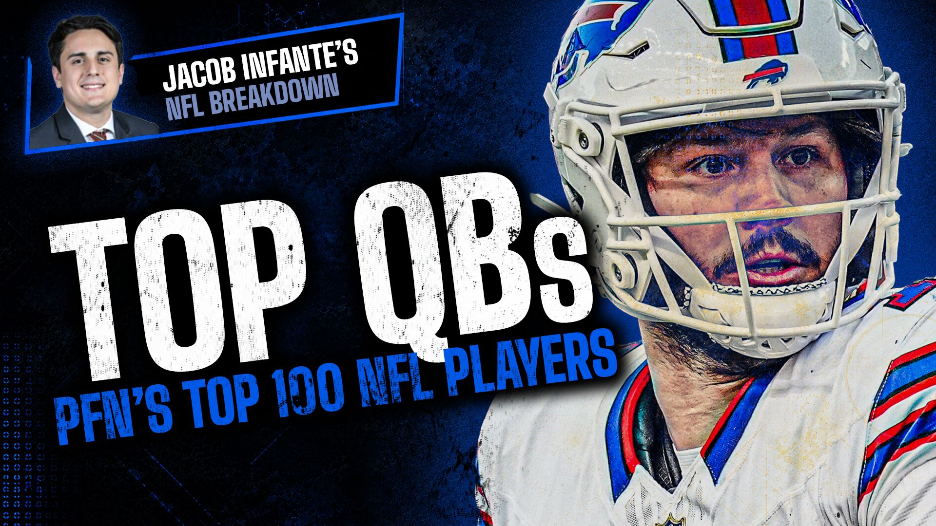Ranking PFN's Top 5 QBs for 2026: Josh Allen No. 1, Matthew Stafford No. 5