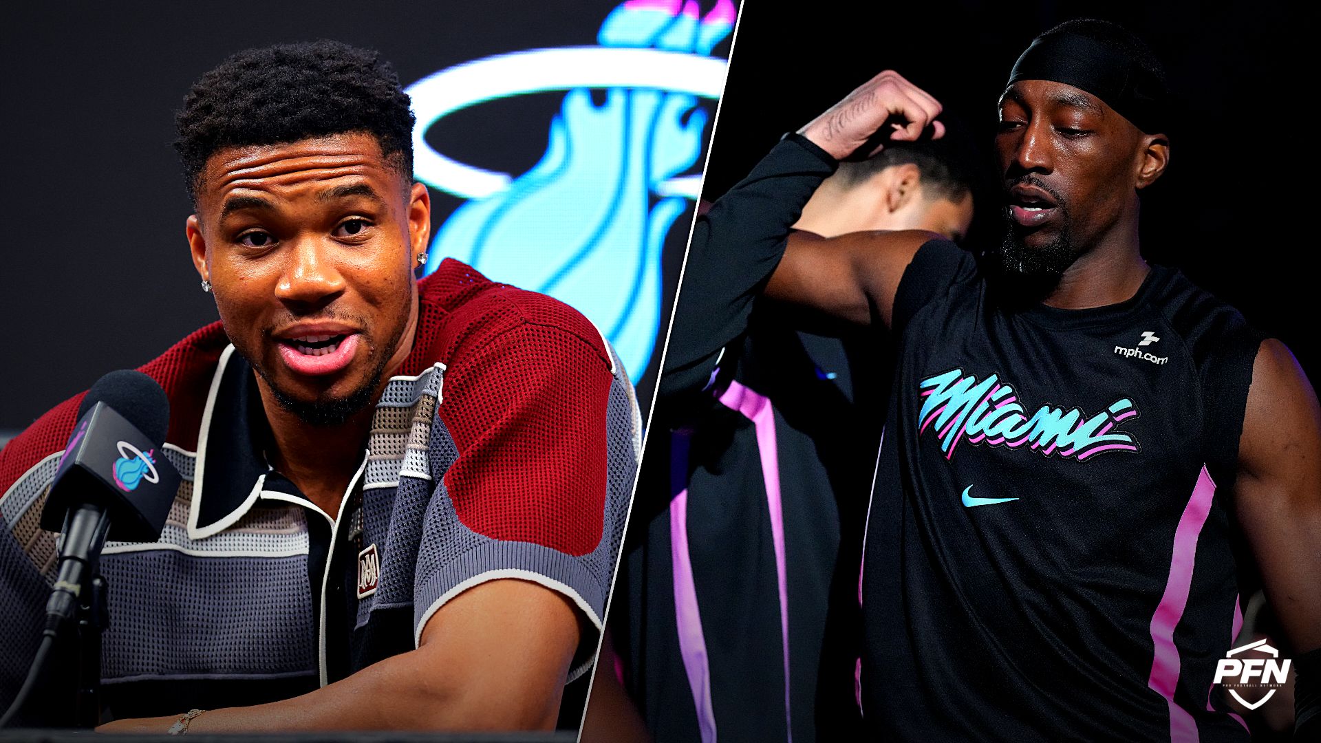 Giannis Antetokounmpo revealed what he really thought of Bam Adebayo before seeing the Heat star's true talent after one workout.