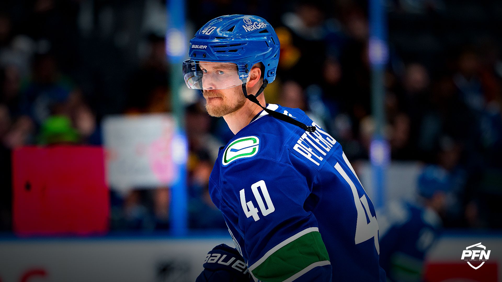 Vancouver Canucks forward Elias Pettersson.