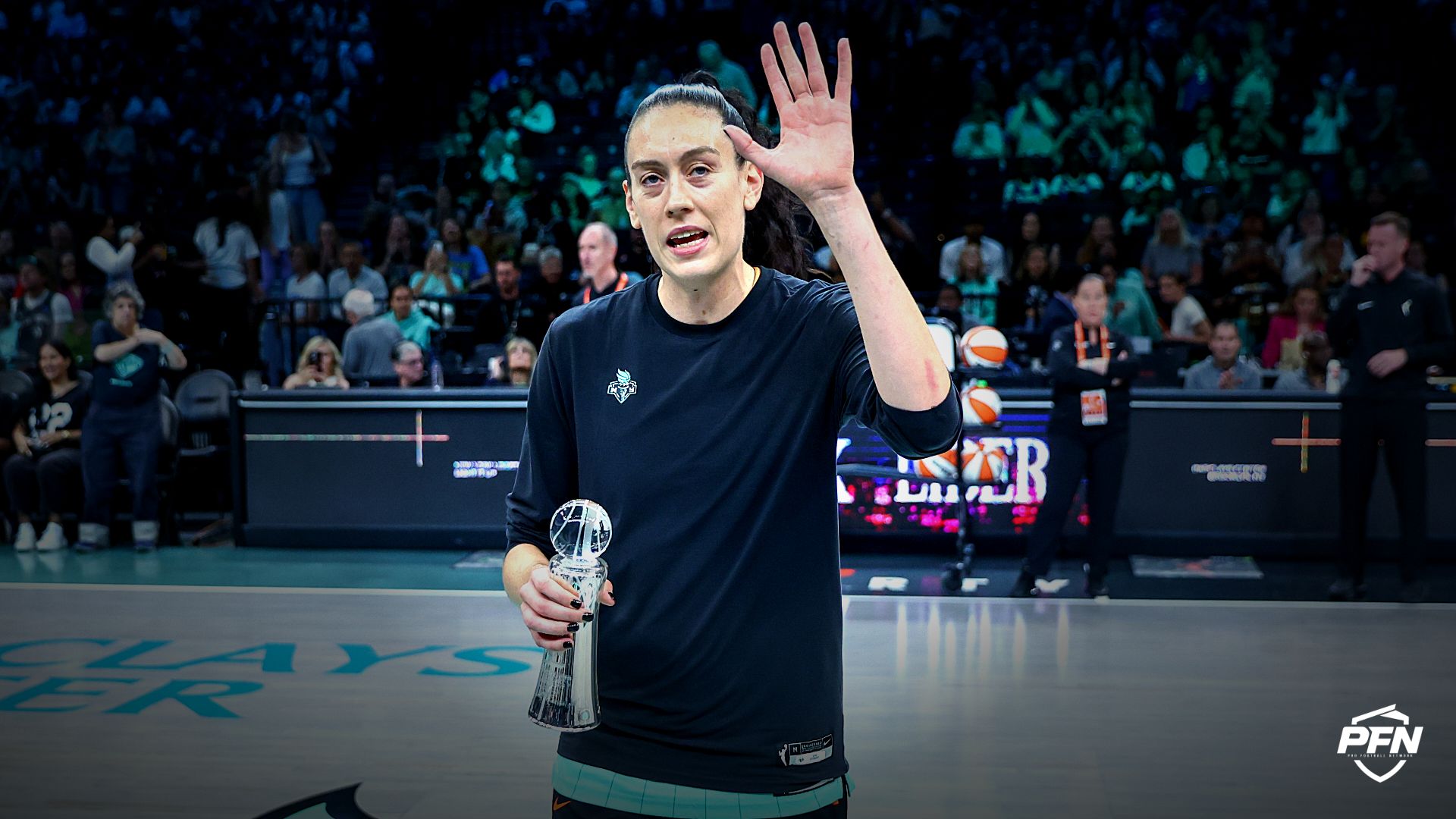 Breanna Stewart opened up about a frustrating 10-hour travel delay that left the Liberty stranded en route to Dallas.