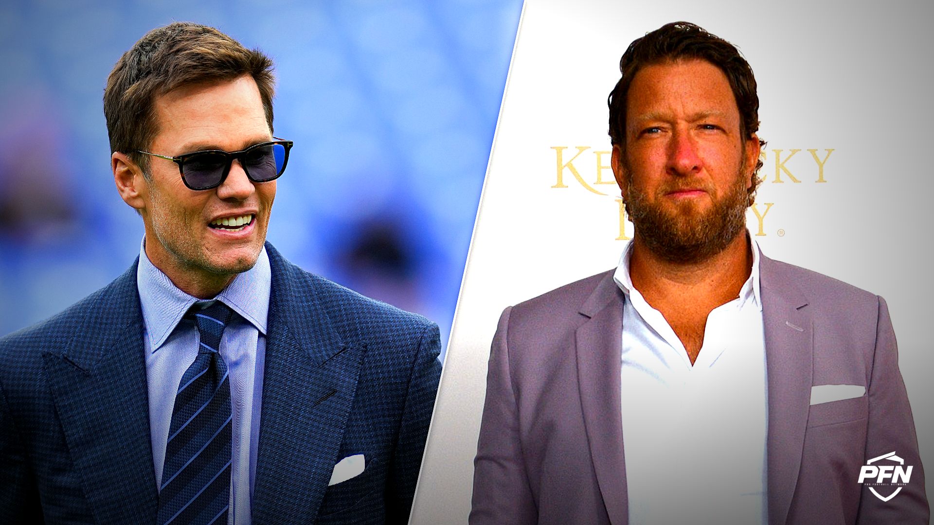 Tom Brady (L) | Dave Portnoy (R)