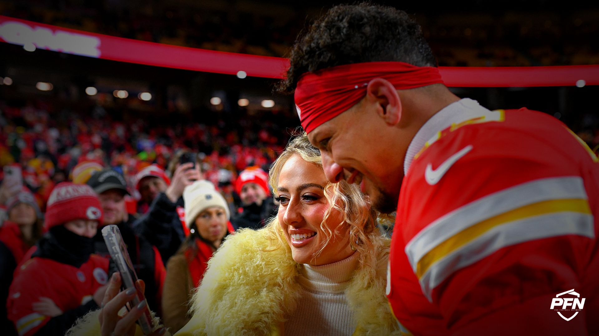 Patrick Mahomes and Wife Brittany Drop Intimate Snap From FIFA World Cup Final Days After Sitting in Different Rows