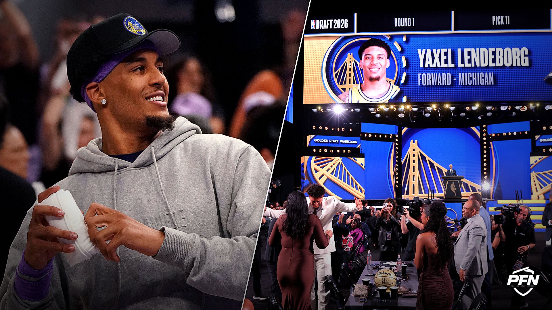 'SPECIAL,' 'Such a Baller' -- NBA World Reacts As Yaxel Lendeborg Comes Up Clutch, Powers Warriors to Summer League Championship