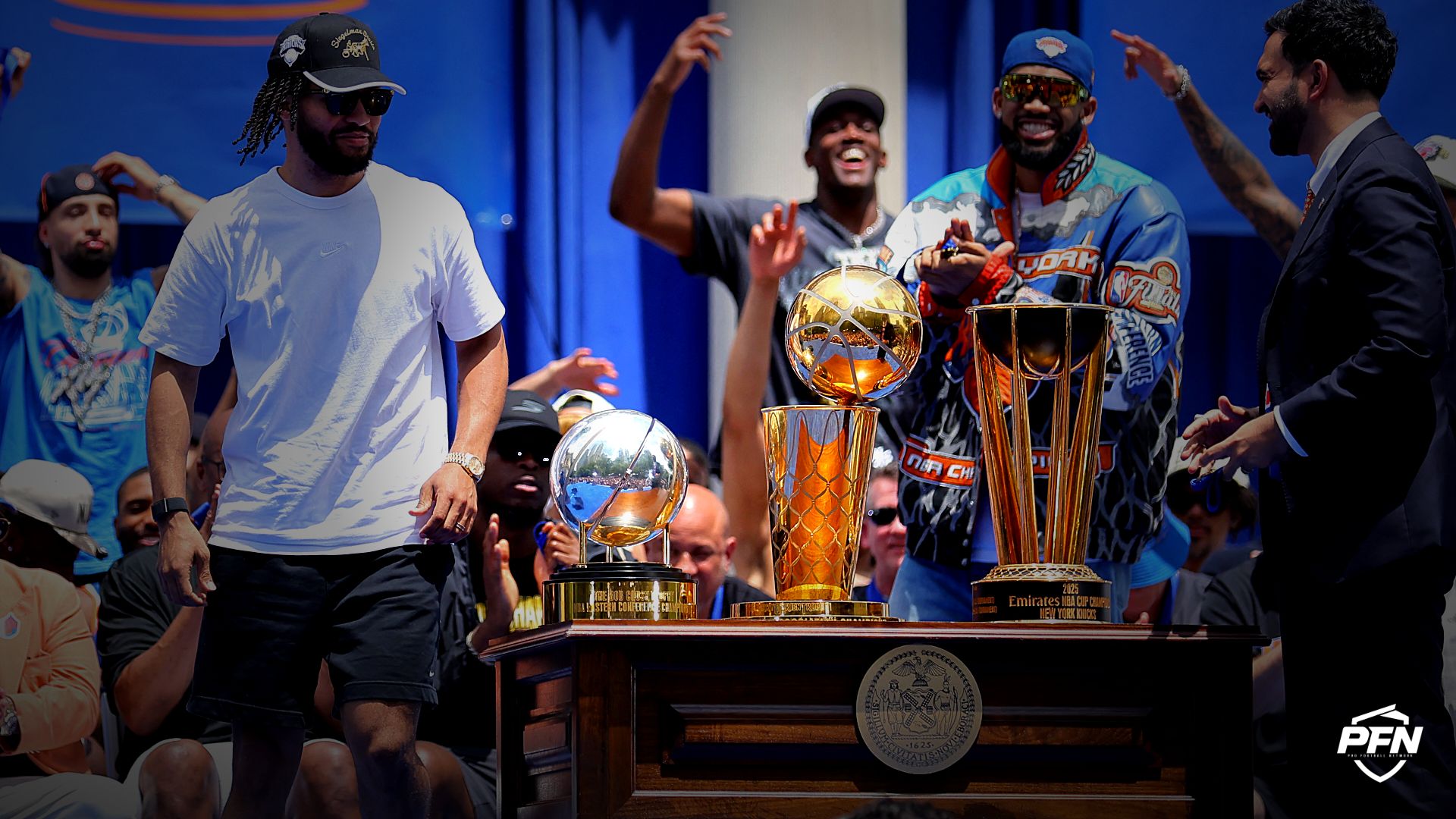 New York's historic NBA Finals run faces scrutiny as a Knicks insider claims the team benefited from good fortune.