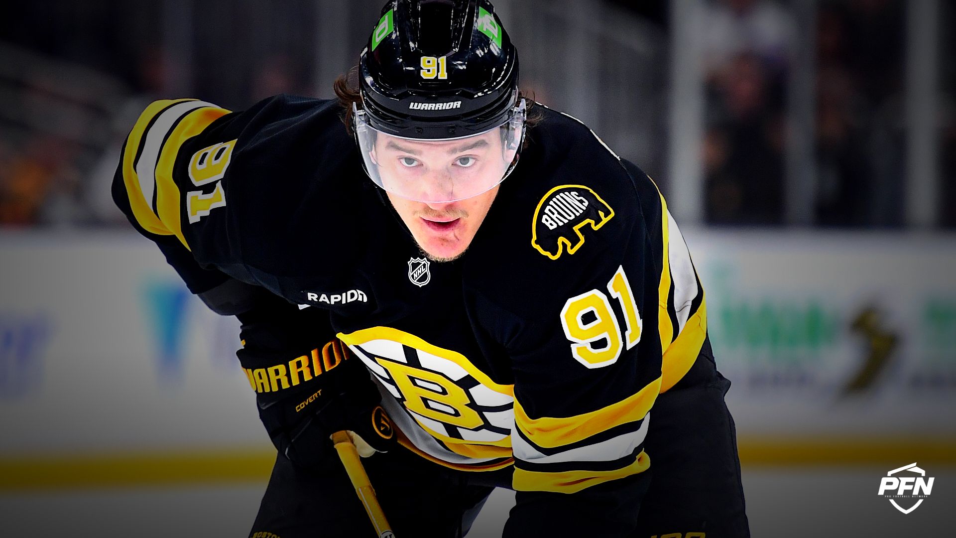 Boston Bruins defenseman Nikita Zadorov.