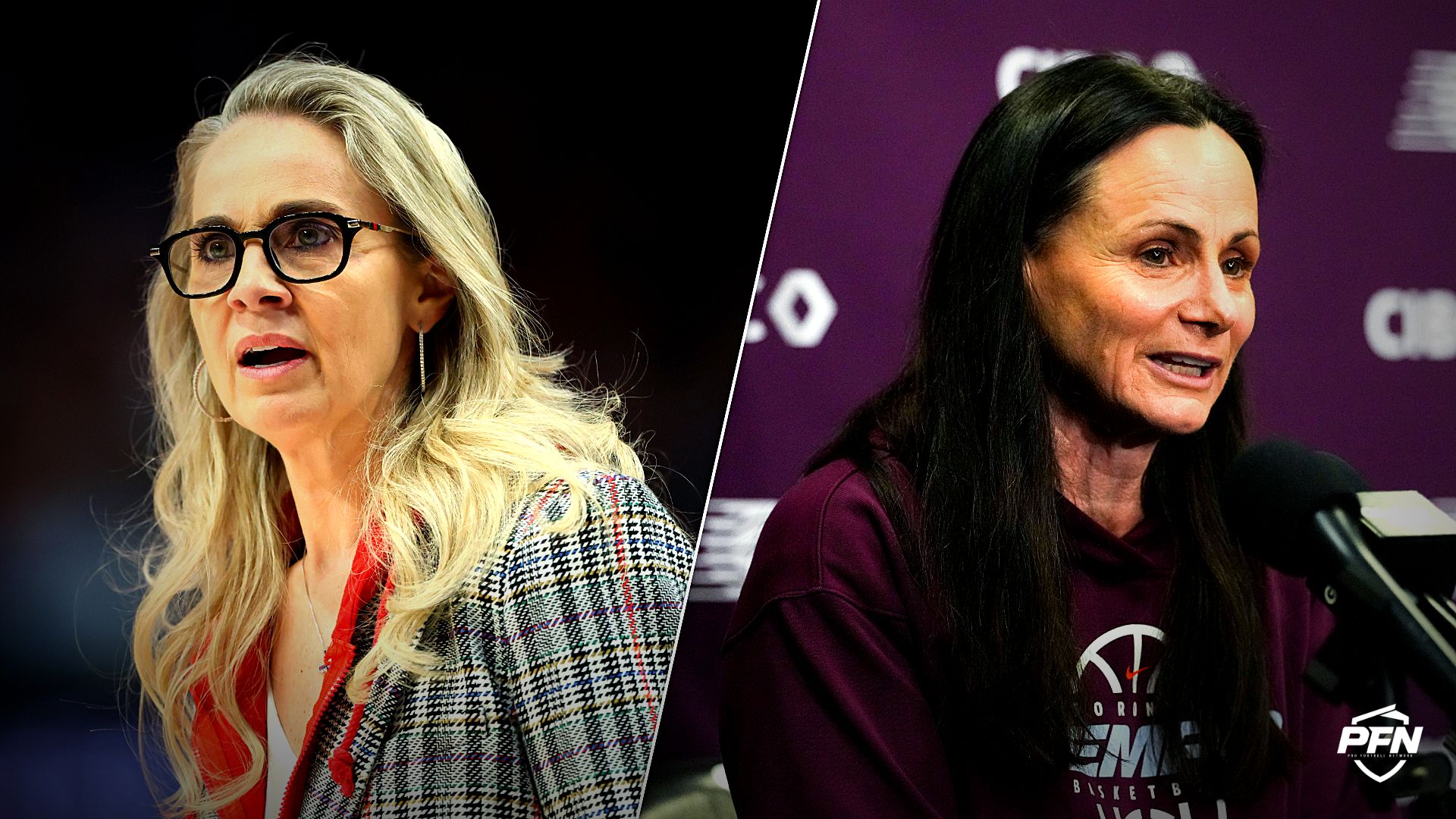 Collage featuring BASKETBALL-WNBA/ and BASKETBALL-WNBA/.
IMAGN IMAGES via Reuters Connect