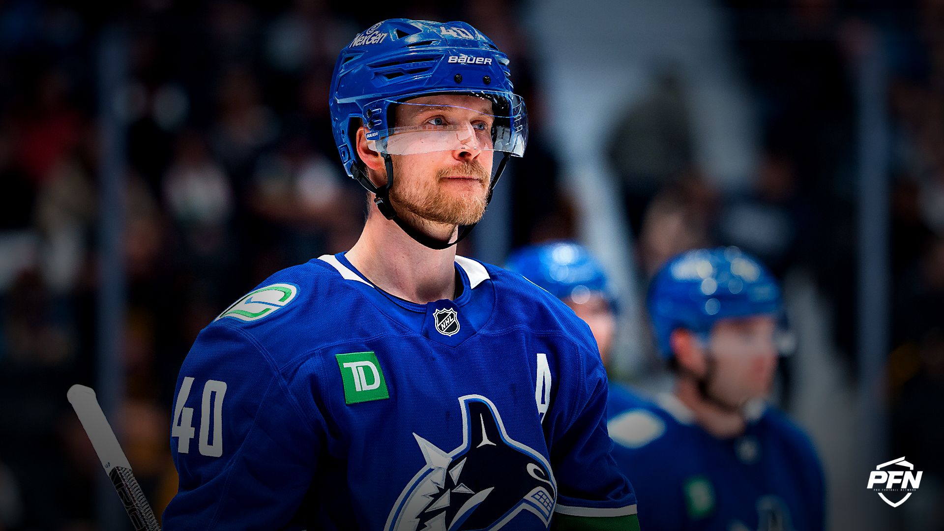 Vancouver Canucks forward Elias Pettersson.