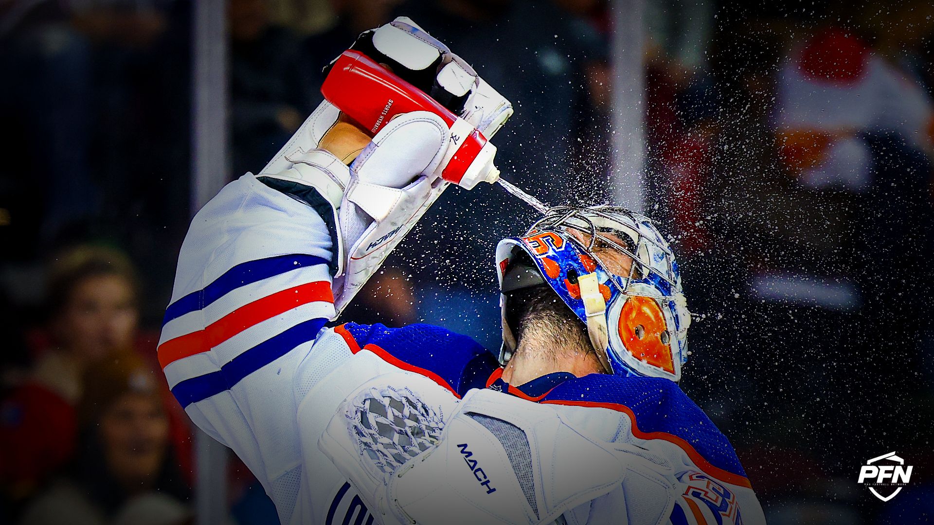 Former Edmonton Oilers goalie Jack cambell.