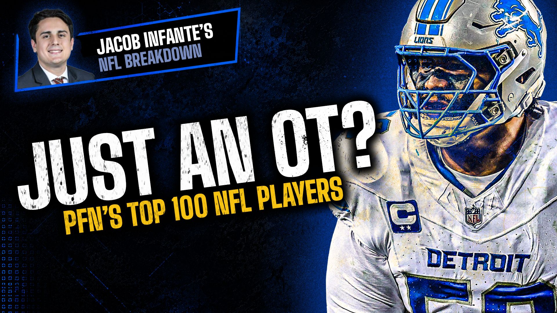 Ranking PFN's Top OTs for 2026: Penei Sewell Is the NFL's Best Offensive Tackle