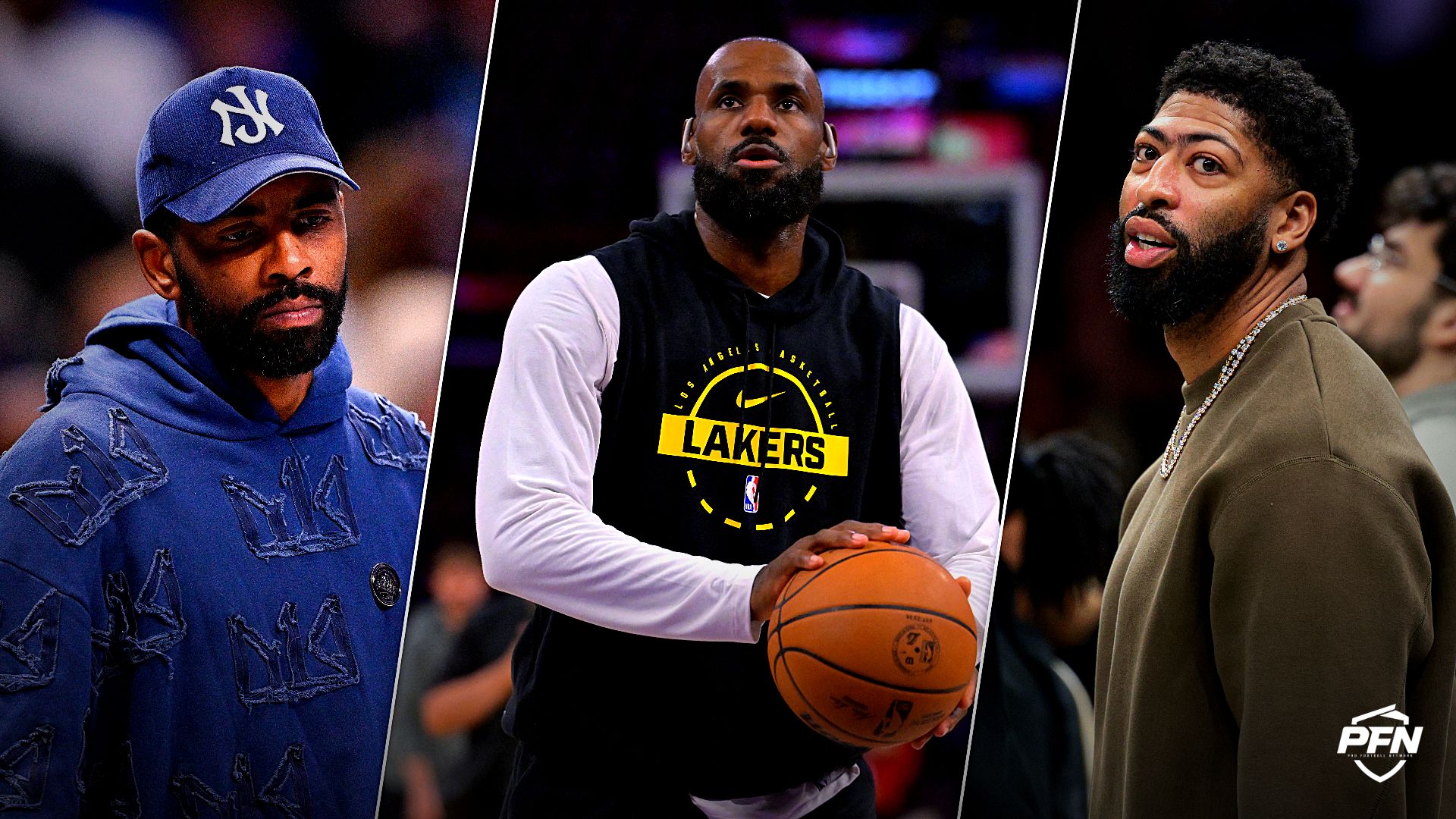 Shams Charania shares a key LeBron James update following fresh speculation involving Anthony Davis and Kyrie Irving.