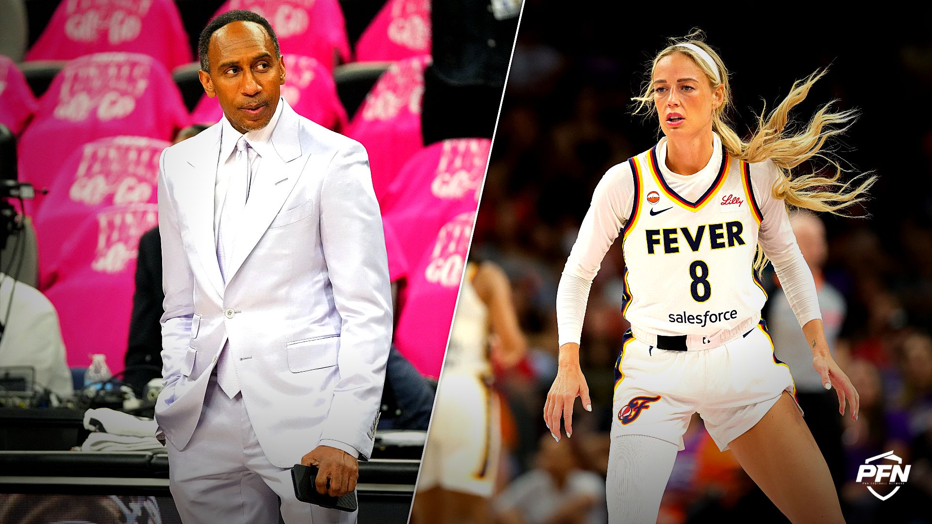 Stephen A. Smith weighs in on Sophie Cunningham's stance, fueling widespread debate across the sports community.