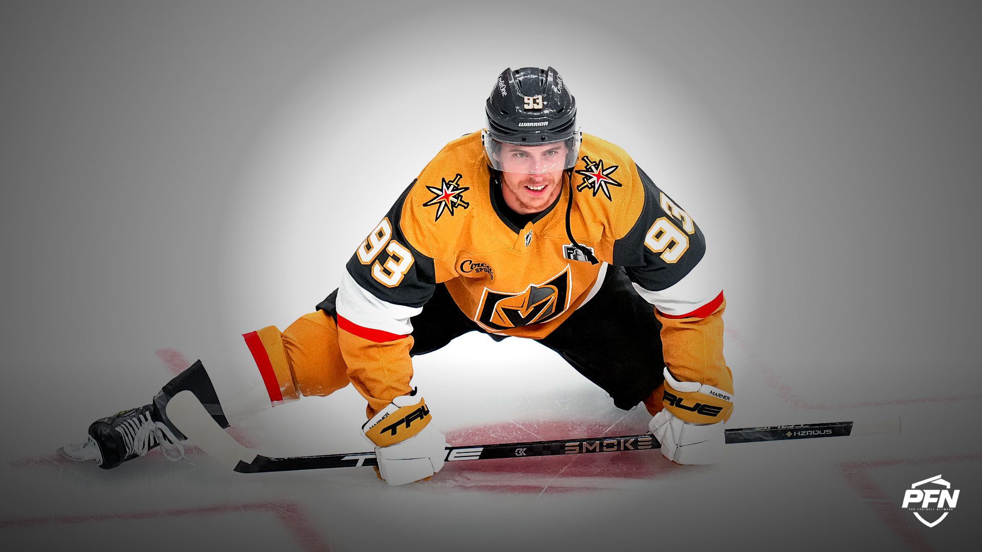 Vegas Golden Knights right wing Mitch Marner.