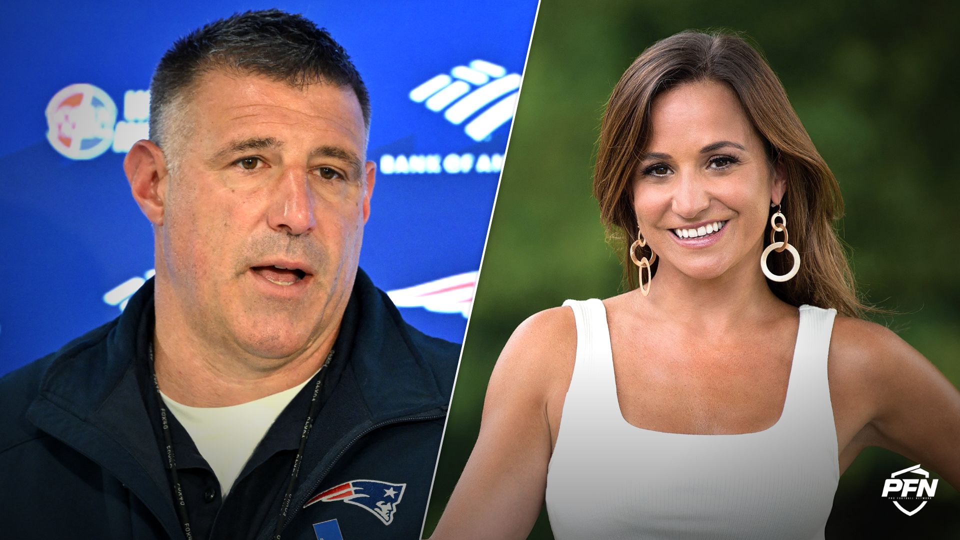 ‘The Man’s in the Dog House’ — Analyst Mocks Mike Vrabel for Bringing Puppy to Patriots Presser Amid Dianna Russini Scandal