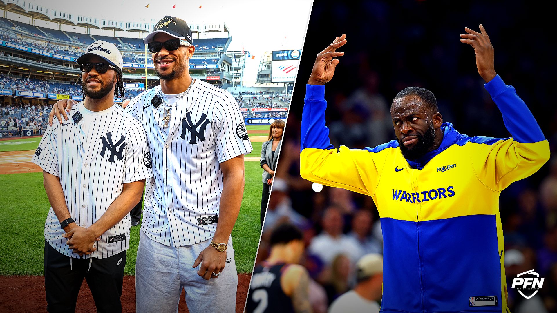 Josh Hart fires back at Draymond Green after the Warriors star questioned his worth and Jalen Brunson's $113 million pay cut.