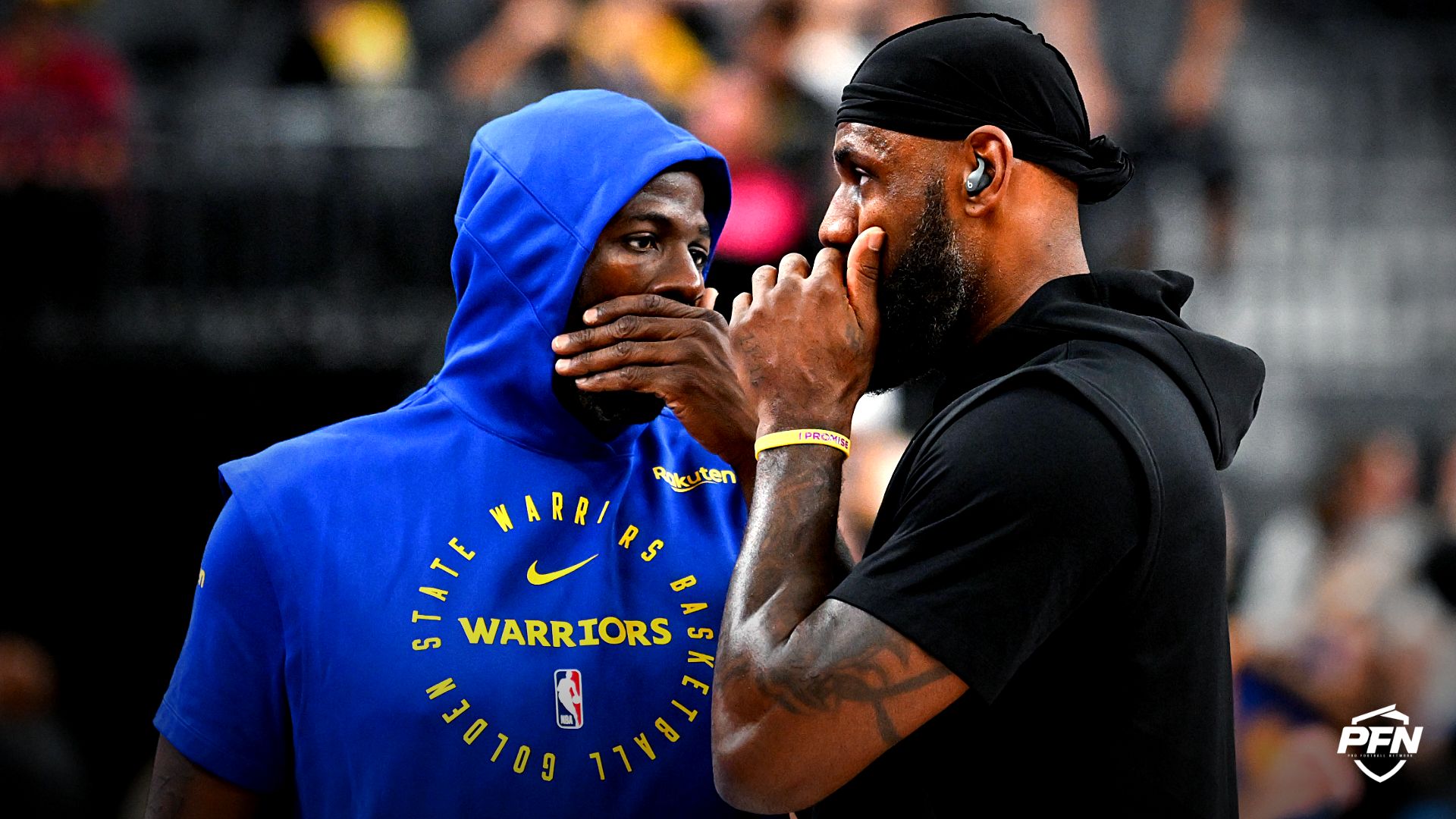 Warriors star Draymond Green explains who stands to lose the most after LeBron James' stunning move to Philadelphia.