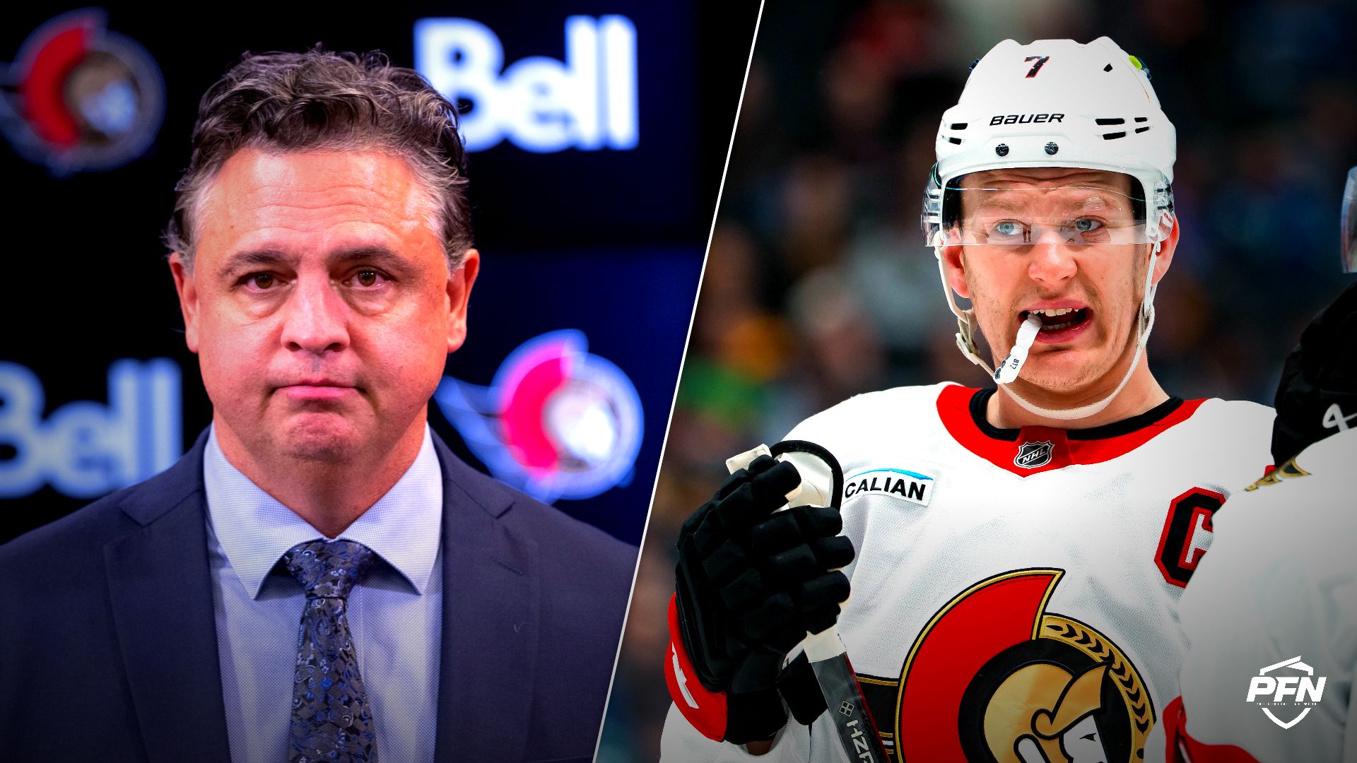 ‘I Was Mad a Little Bit’ — Ottawa HC Travis Green Reveals When He Was Brought Up to Speed in Brady Tkachuk Trade Talks