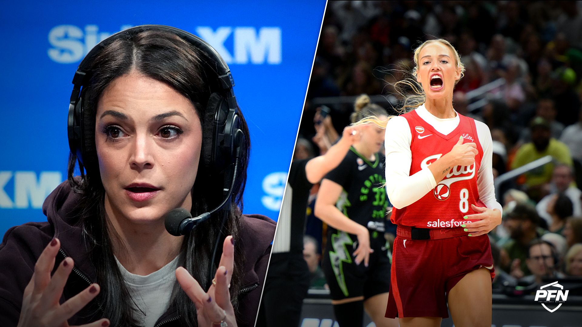 ‘You Don’t Really Have Critical-Thinking Skills’ — Katie Nolan Blasts Sophie Cunningham for Trans-Athlete Controversy