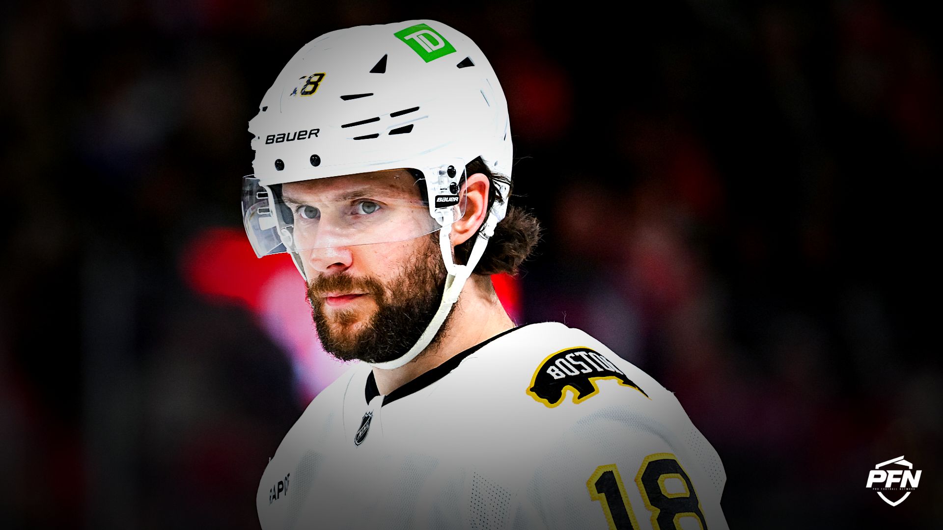Boston Bruins center Pavel Zacha.