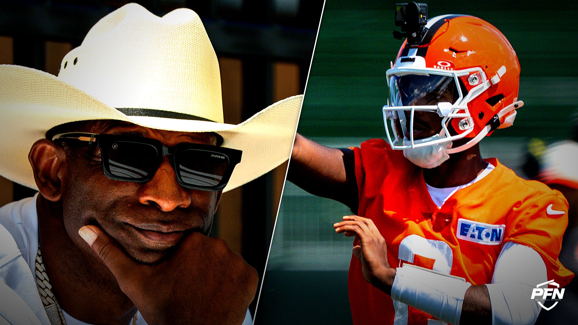 Deshaun Watson’s QB Coach Questions Outrage Around Deion Sanders’ Browns Training Camp Visit For Son, Shedeur