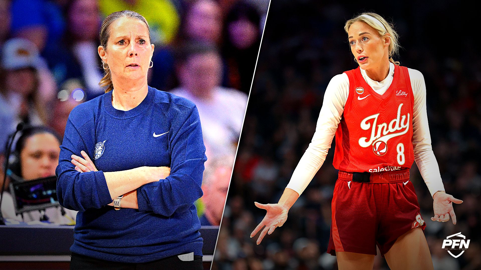Collage featuring BASKETBALL-WNBA-DAL-MIN/ and BASKETBALL-WNBA/. Credit: IMAGN IMAGES via Reuters Connect