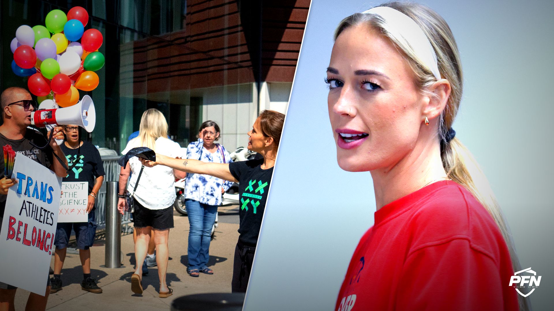 ‘Hate-Filled Losers’ — Outrage Erupts As Sophie Cunningham Fans Butt Heads With Trans Activists at Fever-Lynx Rally